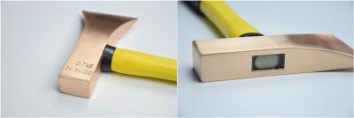 China Beryllium Copper Axe Split Tools 0.35kg 0.75kg 1kg 1.3kg Or Customized Size , Fiber /Wood Handle for sale