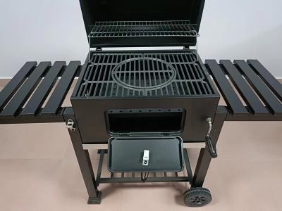 China Movable CSA 24 Inch Charcoal BBQ Grill Camping Bbq Grill for sale