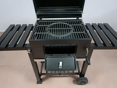 China Camping 40kgs Bbq Stove Outdoor 23.7 Inch Camper Gas Bbq With Forks for sale