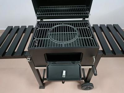 China 40kgs CSA Portable Charcoal Grill 12.6 Inch Stainless Steel Wood Burning Grill for sale