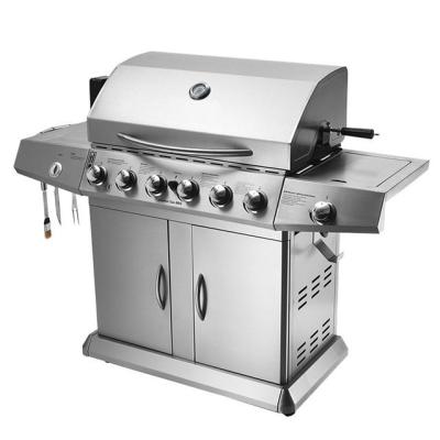 China Heavy Duty AGA 201ss Gas BBQ Grill 650MM Kitchenaid Built In Bbq for sale