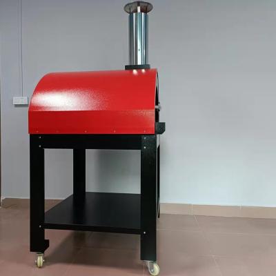 China Islands Stainless Steel Wood Fired Pizza Oven , AGA Steel Wood Fired Pizza Oven for sale
