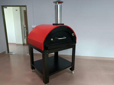 China Movable Stainless Steel Pizza Oven Wood Fired CSA Burning Stove for sale