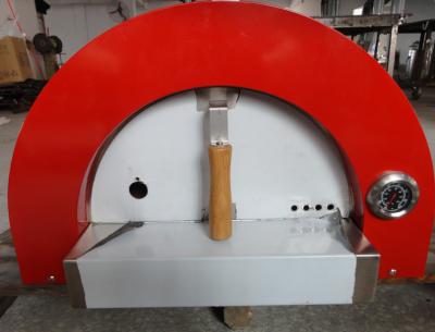 China Large Stainless Steel Wood Fired Pizza Oven Multi-Burner System en venta