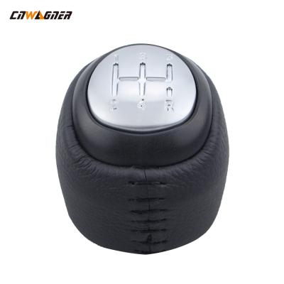 China Custom Car Carbon Automatic/Manual Speed 5 6 Gear Stick Shift Lever Knob For SAAB 9-3 2003-2012 for sale