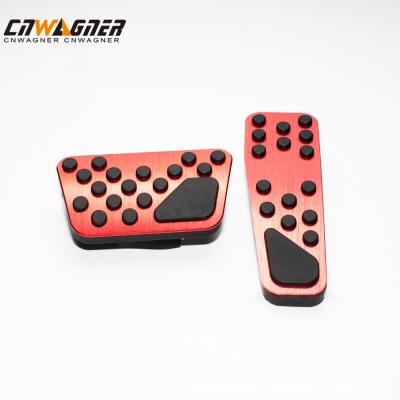 China Aluminum Alloy Brake Clutch Pedal Pads For Chrysler 300c Dodge Challenger for sale