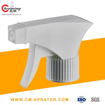 China 28400 28410 Plastic Disposable Ratchet Trigger Sprayer Pump Liquid Child Resistant for sale