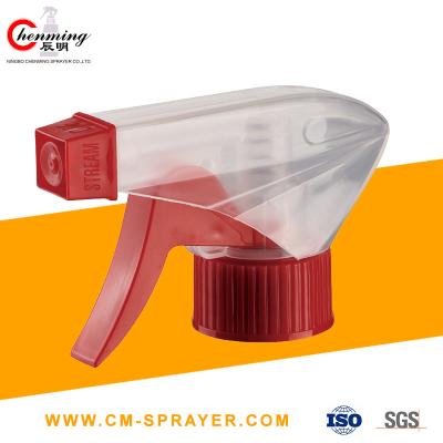 China Tubo plástico vermelho branco 28mm do mergulho do pulverizador 9-1/4 do disparador dos PP 28-400 28/410 de garrafa de 32 onças à venda