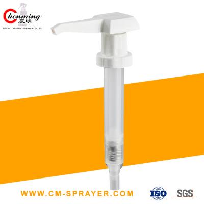 China 38/410 38-400 Lotion Pump Cap White High Viscosity Hand Cream Pump Dispenser for sale