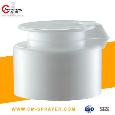 China 28mm Flip Top Cap White 28/410 24/410 Flip Top Closures Disk Plastic 400 Thread for sale