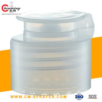 Chine 24-410 tubes à nervures en plastique blancs de pp Flip Top Caps For Toothpaste à vendre