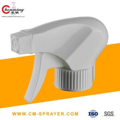 China Dual Action Solvent-Resistant Heavy Duty Chemical Resistant Trigger Spray Head Inserter for sale