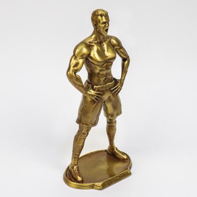 China Cristiano Ronaldo 7 Miniature Bronze Sculptures figurines 0.86KG 18.5CM for sale