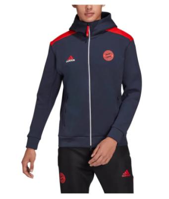 China ZNE Anthem FC Bayern Munich Tshirt Track Jacket Navy blue for sale