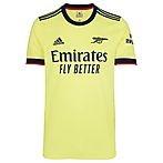 China Woven Away Arsenal Yellow Kit England Football T Shirt 21/22 for sale