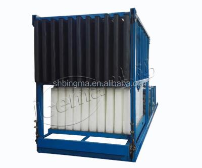 China 5T commercial ice maker machine block ice Te koop