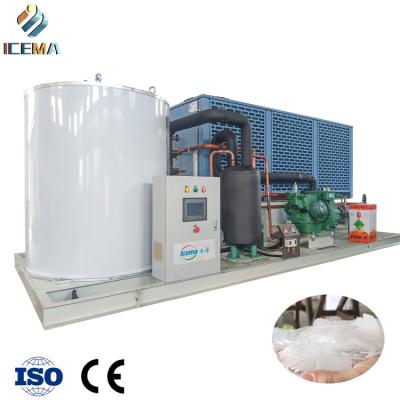 China 15 Tons Commercial Automatic Flake Ice Machine Fresh Water à venda