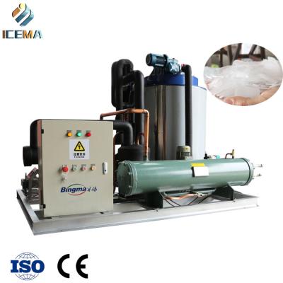 China 5 Tons Per Day Fresh Water Flake Ice Machine for sale