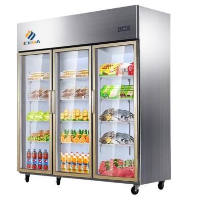 中国 Hotel commercial refrigerator 1350L six door refrigeration refrigeration area 販売のため