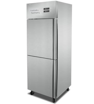 China Restaurante Vertical Refrigerador Congelador Comercial 360L en venta