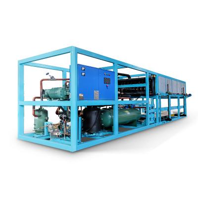 China 6450*2360*2530mm L*W*H Máquina de fabricação de blocos de gelo seco para capacidade diária 1-10 toneladas à venda