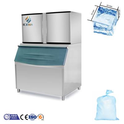 China 250 KG Capacity Automatic Ice Maker Machine 1000kg /24h for Commercial Ice Production for sale