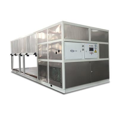 China Design 15 Tons Industrial Ice Making Machine Direct Cooling Block Ice B 320x120x800 mm en venta
