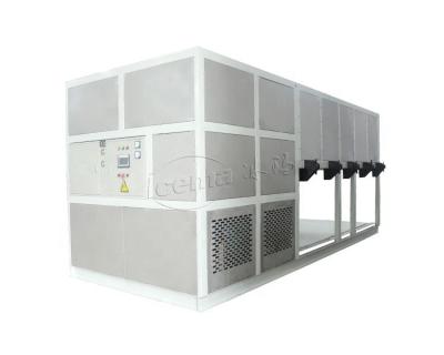 China 10T/24H Industrial Ice Making Machine with Direct Cooling and R404A/R22 Refrigerant zu verkaufen