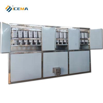 中国 350KG Ice Storage Capacity 5T/24H Industrial Ice Cube Maker Machine for Manufacturing 販売のため