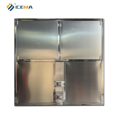 Chine 22*22*22mm Ice Size 1 ton 2 ton 3 ton Industrial Ice Cube Making Machine with 10.5kW Power à vendre