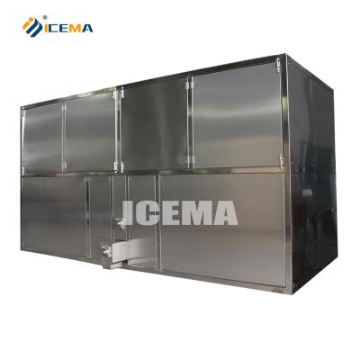 China PU Material Insulation Ice Cube Maker Machine 5000kg per Day for Industrial Needs à venda
