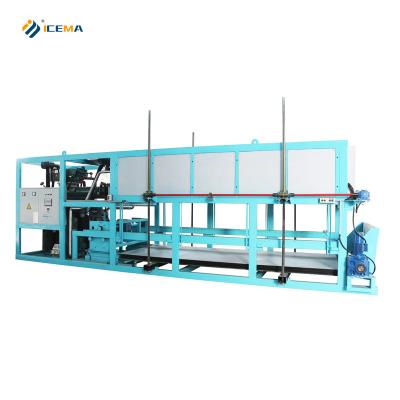 China 85kw Cooling Capacity 12000 KG Industrial Ice Block Making Machine for Customer Needs en venta