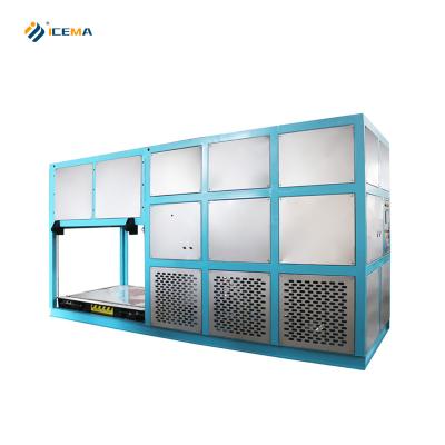 China Energy Saving 3T Industrial Ice Block Maker Machine with 380V/3P/50hz Power Supply en venta