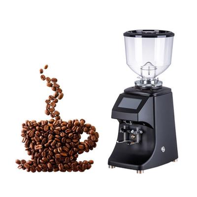 China Flat Burr Doserless Coffee Grinder for sale