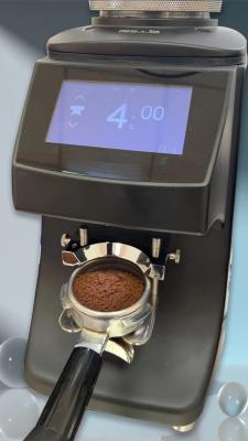 中国 電気コーヒー豆挽器のコーヒー製造所機械平たい箱は粉砕機の黒をぎざぎざを付ける 販売のため