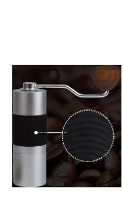 China Manual Luxury Coffee Grinder Ceramic Burr Home Use Mill Rotating Adjustment for sale