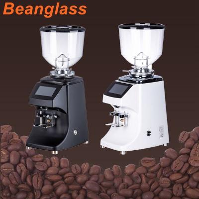 China Professional Italian Commercial Burr Coffee Bean Grinder With LED Touchscreen for sale
