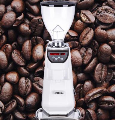 China Cafe Bar Ware Color Display Doserless Coffee Grinder 64 Flat Burrs For Barista for sale