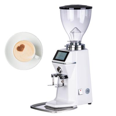 China Automatic Touch Screen Coffee Bean Grinding Machine Electric Coffee Burr Grinder for sale