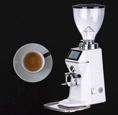 China 64MM Flat Burr Coffee Bean Grinder Commercial Coffee Grinder Machine for sale