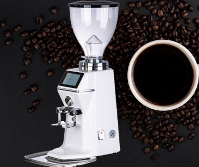 China Aluminum Body Commercial Burr Coffee Bean Grinder Electric Coffee Grinders for sale
