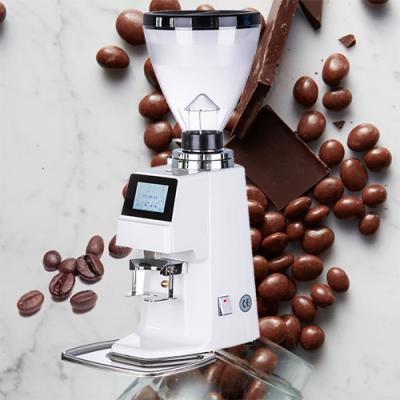 China Aluminium Alloy Touch Screen Coffee Grinder 110V - 220V 1400 Rolls/Minute Carton Box for sale
