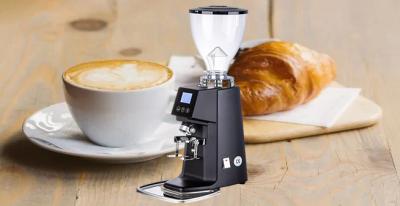 Chine Commercial Doserless Coffee Grinder 220V Stainless Steel With Coffee Powder Container à vendre