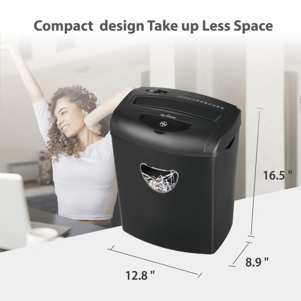 Quality Heavy Duty Home Paper Shredder 21Litre Low Noise Convinient Design for sale