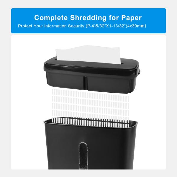 Quality Cross Cut Paper Shredder With 13L Basket for sale