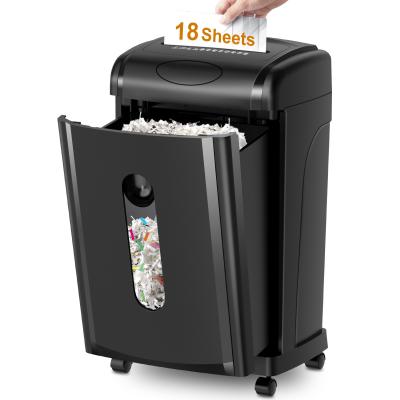 China CE/EMC Certified Heavy Duty Paper Shredder For Business With 30L Pull-Out Bin for sale