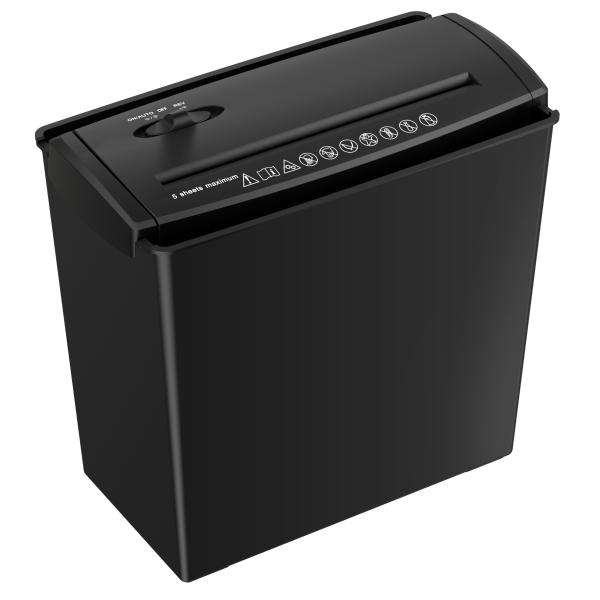 Quality 10L Desktop Paper Shredder Machine 5 Sheet Paper Shredder Auto Stop for sale