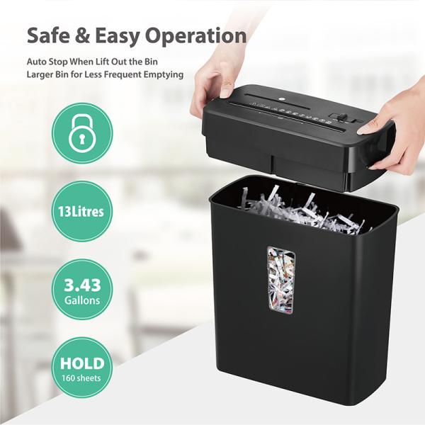 Quality Customized Small Home Paper Shredder Machine CD222P With 220mm Working Width for sale