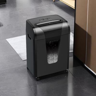 China Confidential Document Destruction Microcut Paper Shredder For Office 350x246x519mm for sale