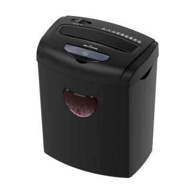 China 10 Sheets Commercial Paper Shredder Machines With Large Bin Capacity for sale